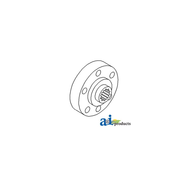 Hub, PTO Drive 5" x5" x2"